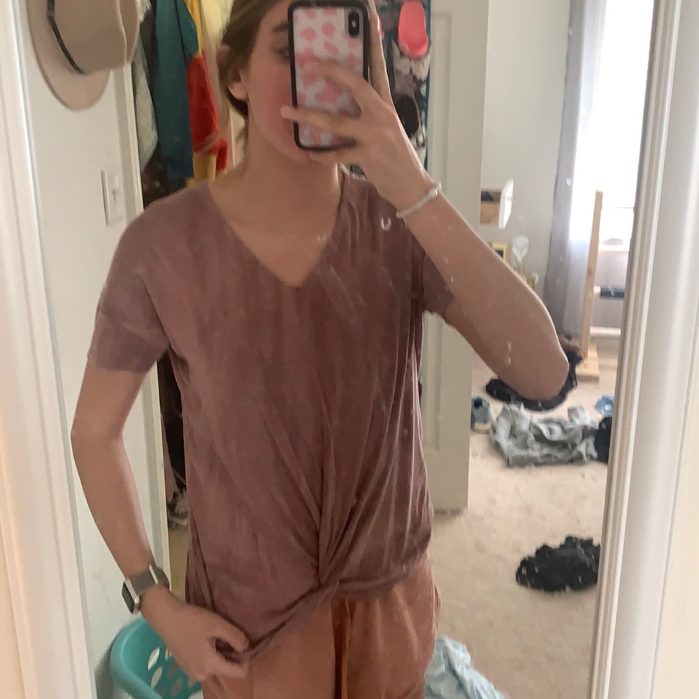 pink cute tee